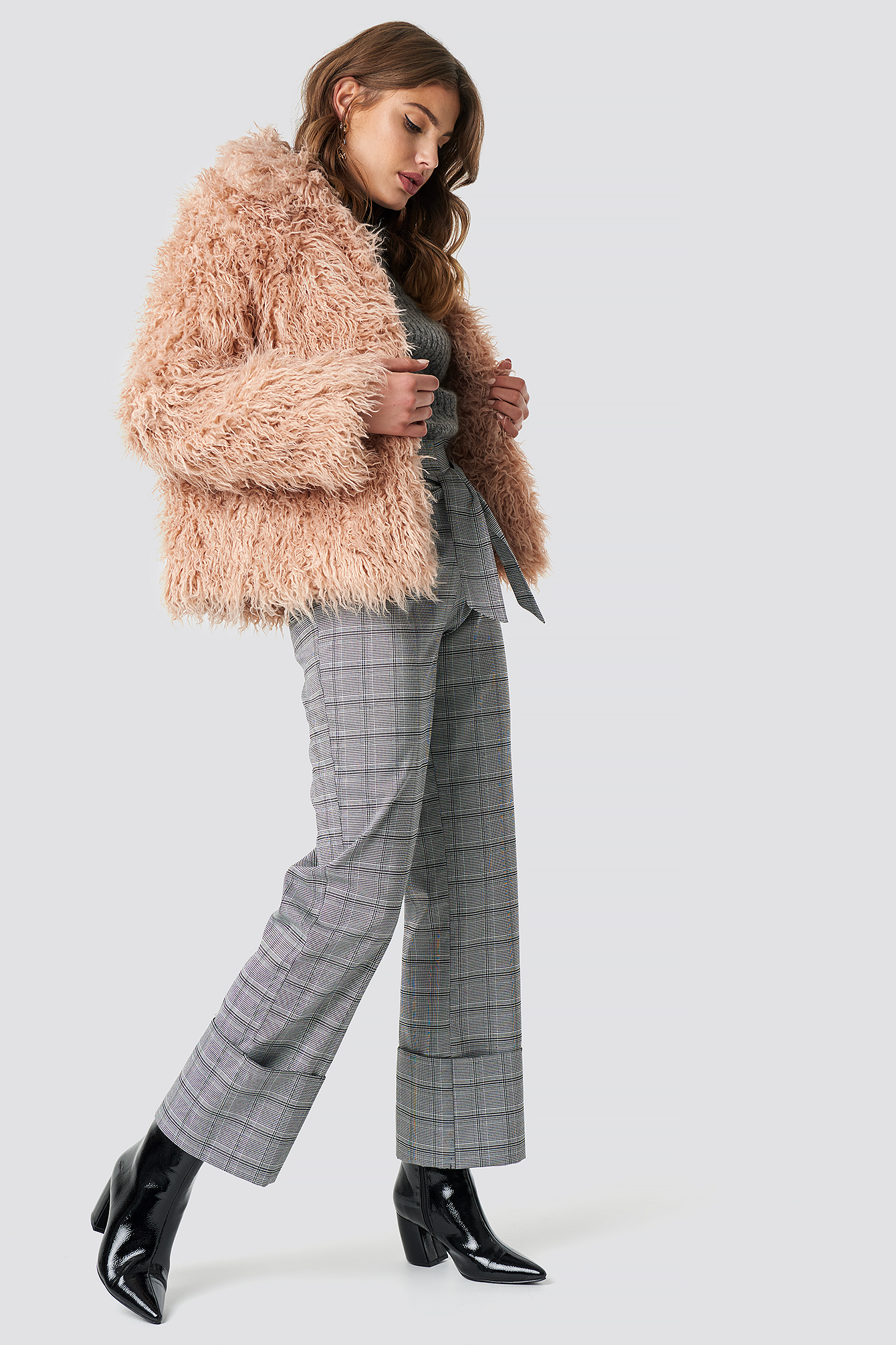 Faux Fur Short Jacket NAKDLOUNGE.COM