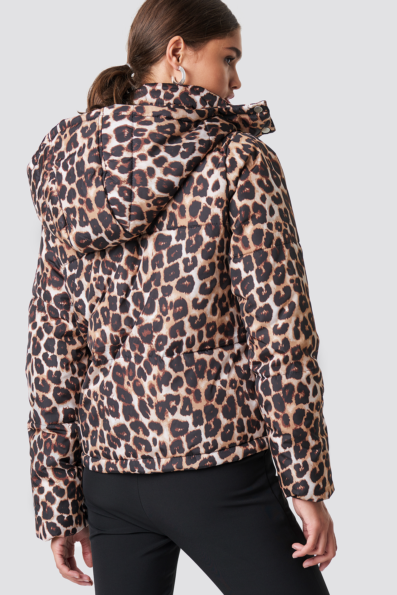 Leo Printed Padded Jacket NAKDLOUNGE.COM