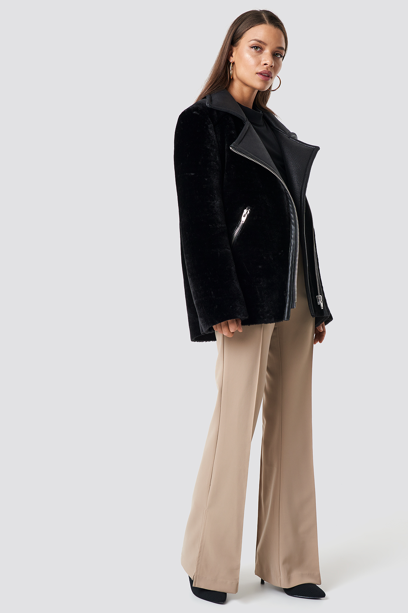 Reversible Aviator Jacket NAKDLOUNGE.COM