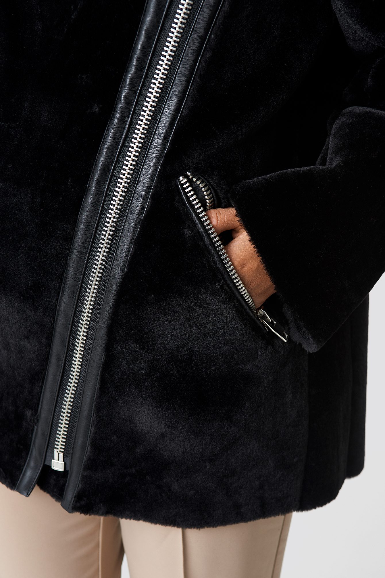 Reversible Aviator Jacket NAKDLOUNGE.COM