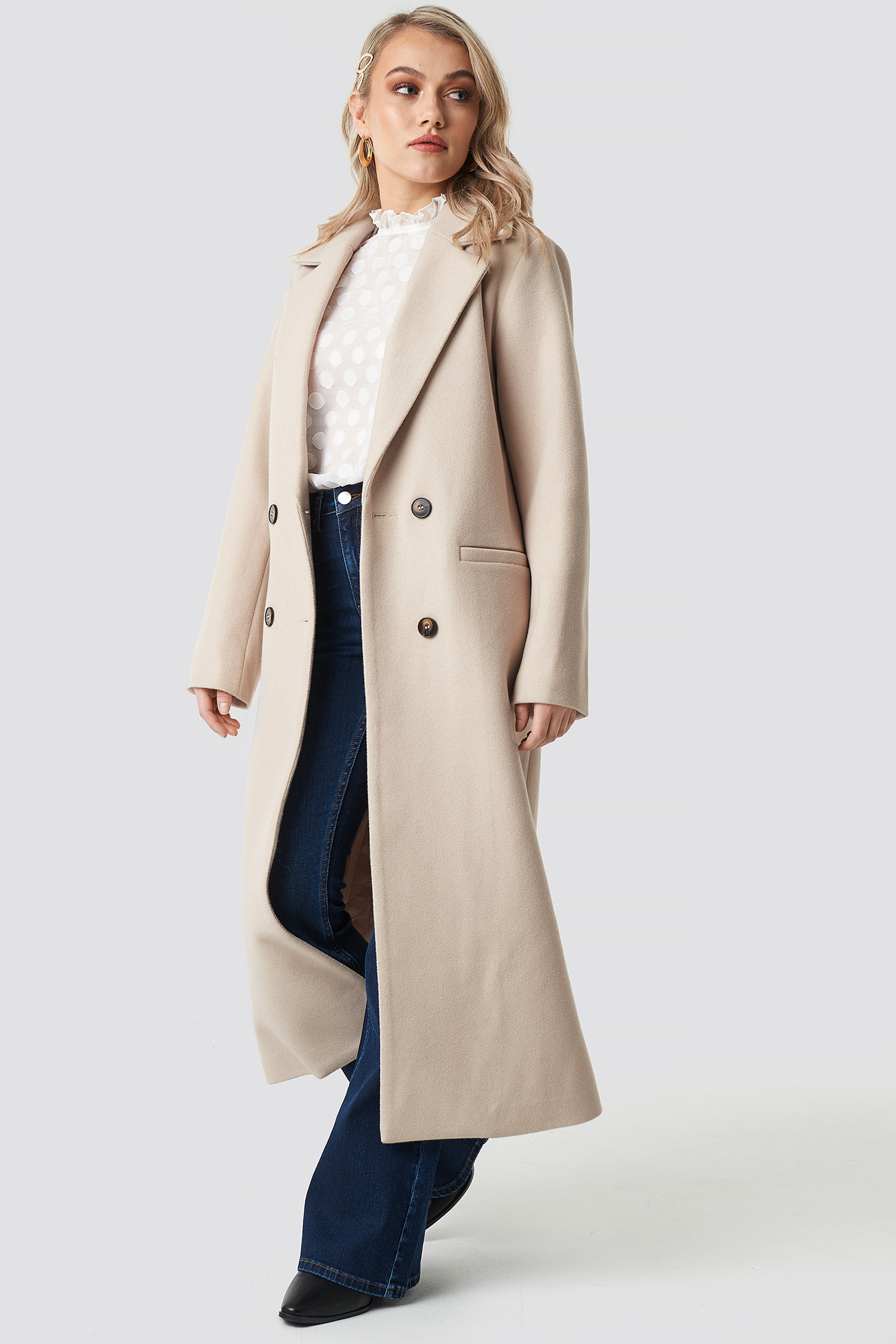Classic Maxi Coat NAKDLOUNGE.COM